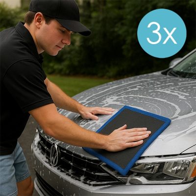 Krpa iz čarobne gline za avto (3 kosi) | DETAILUX